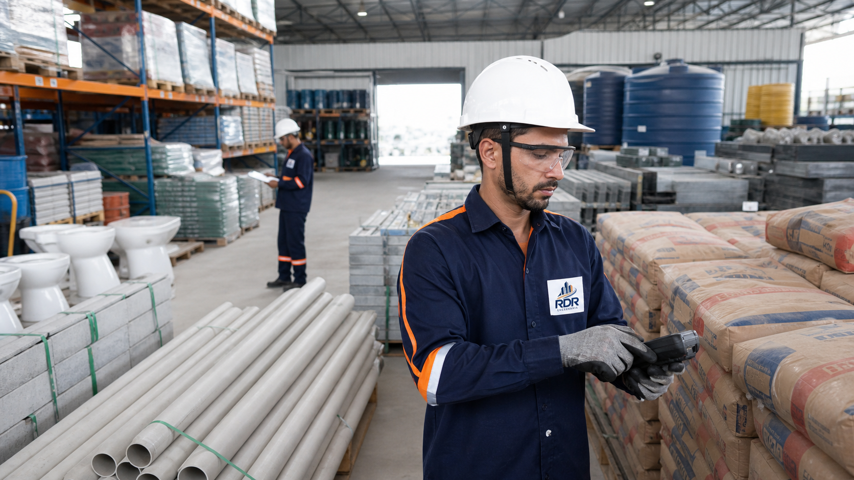 Fornecimento de materiais — RDR Engenharia